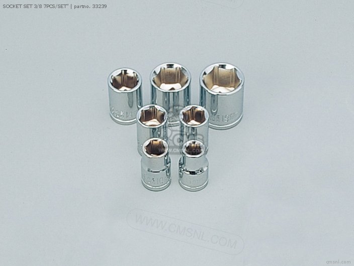 Daytona SOCKET SET 3/8 7PCS/SET 33239