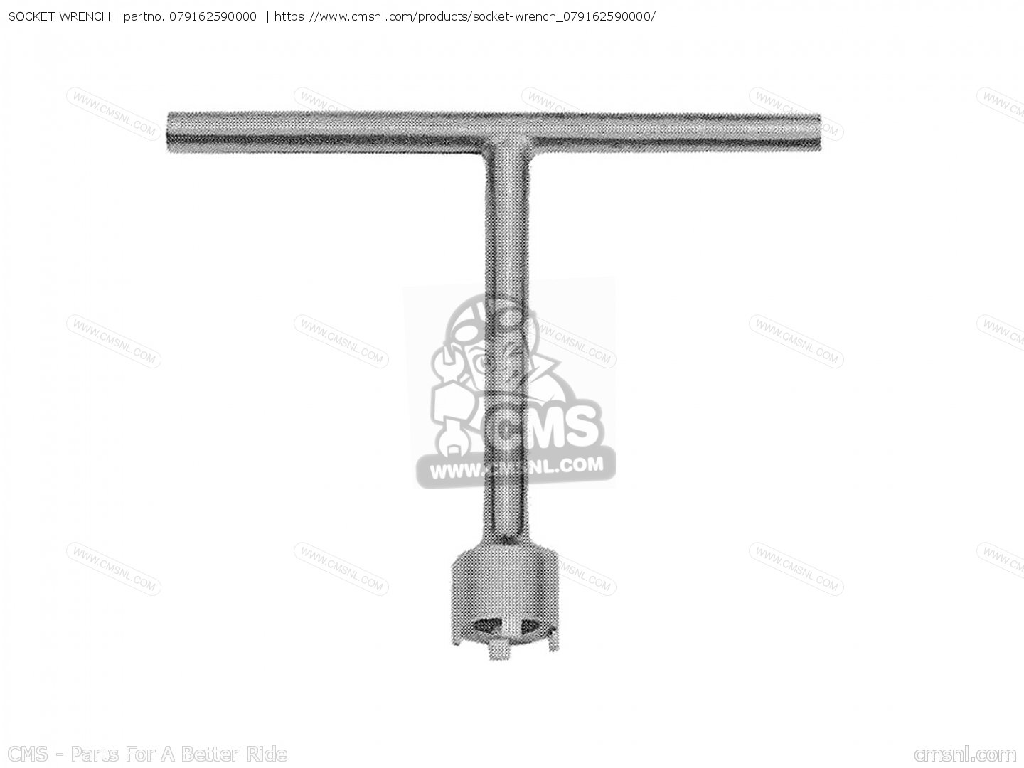 079162590000 Socket Wrench Honda buy the 079162590000 at CMSNL