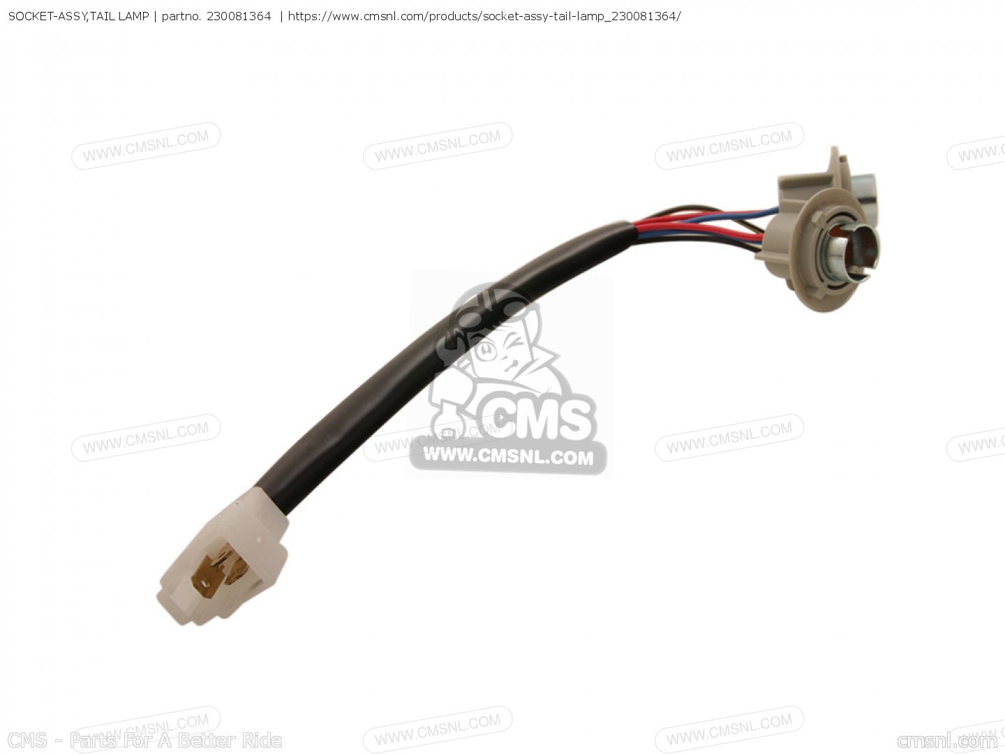 SOCKET-ASSY,TAIL LAMP for Kawasaki - order at CMSNL