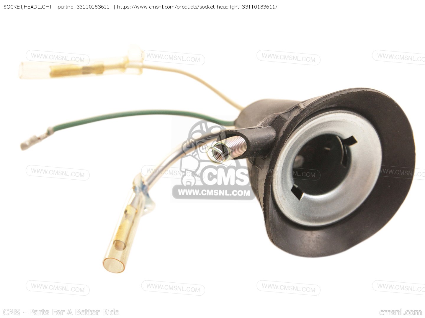 33110183611 Socket,headlight Honda buy the 33110183611 at CMSNL