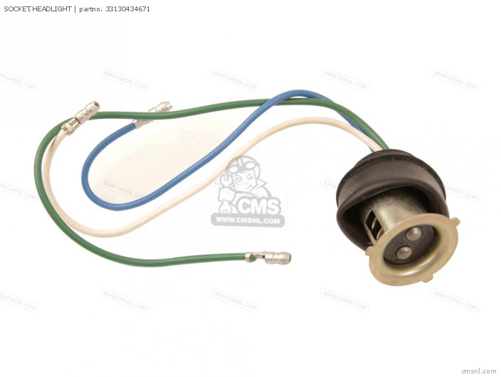 SOCKET,HEADLIGHT for XR200R 1982 (C) USA - order at CMSNL