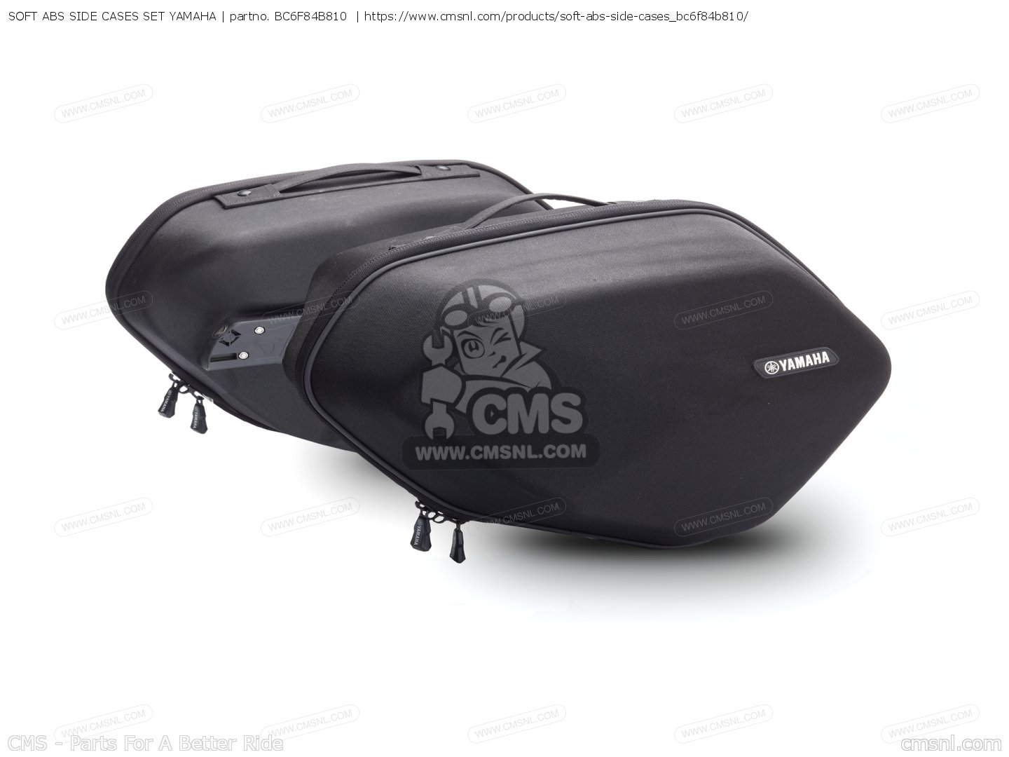 BC6F84B810: SOFT ABS SIDE CASES SET YAMAHA Yamaha - buy the