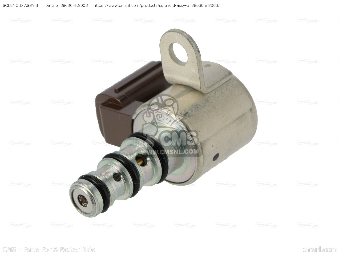 38630HN8003 Solenoid Assy B . Honda buy the 38630HN8003 at CMSNL