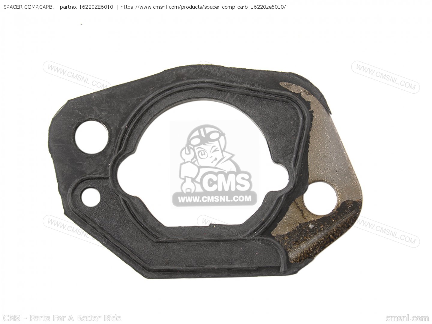 SPACER COMP,CARB. for Honda - order at CMSNL