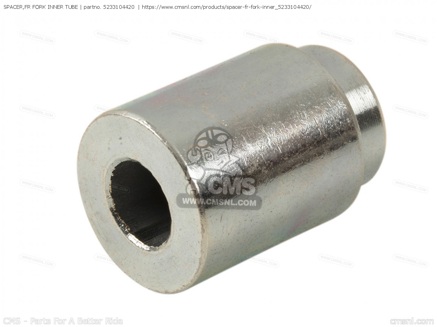 SPACER,FR FORK INNER TUBE for JR50 1985 (F) order at CMSNL