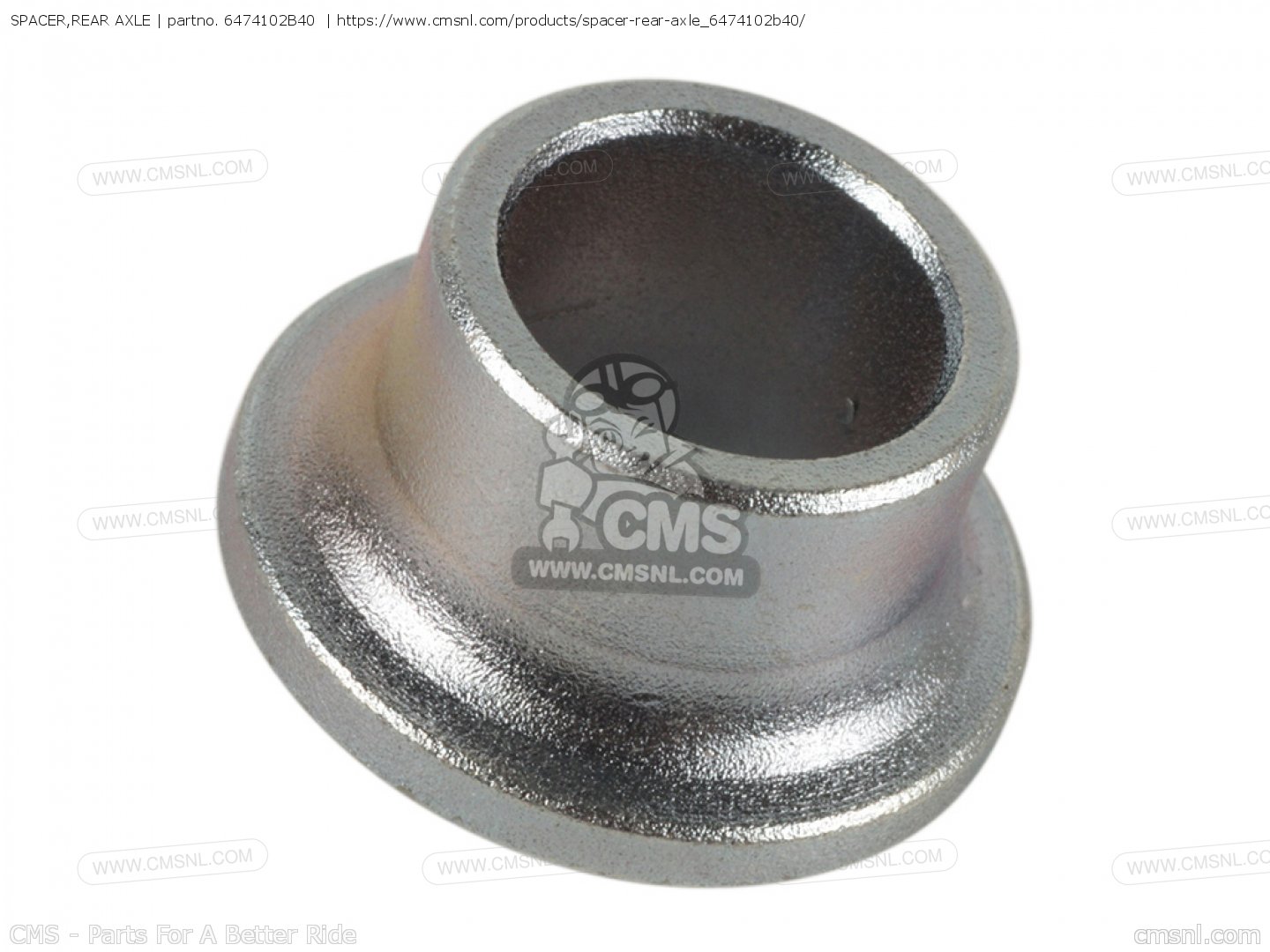 SPACER,REAR AXLE for RM80 1994 (R) USA (E03) order at CMSNL