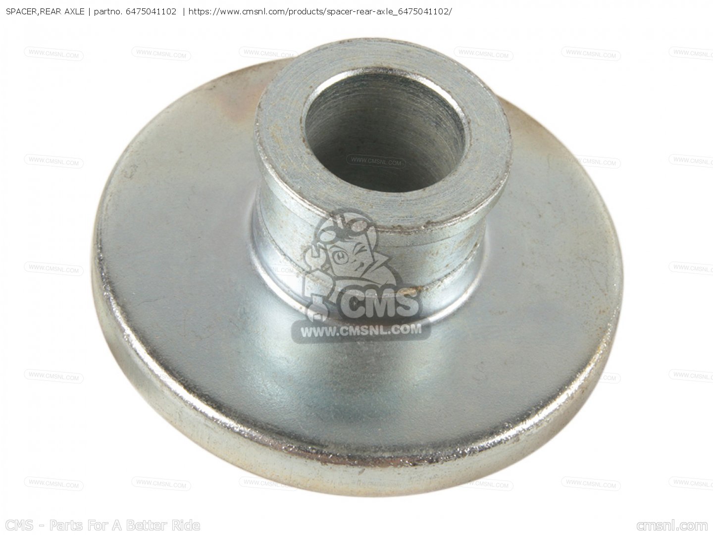 SPACER,REAR AXLE for RM250 1978 (C) USA (E03) order at CMSNL