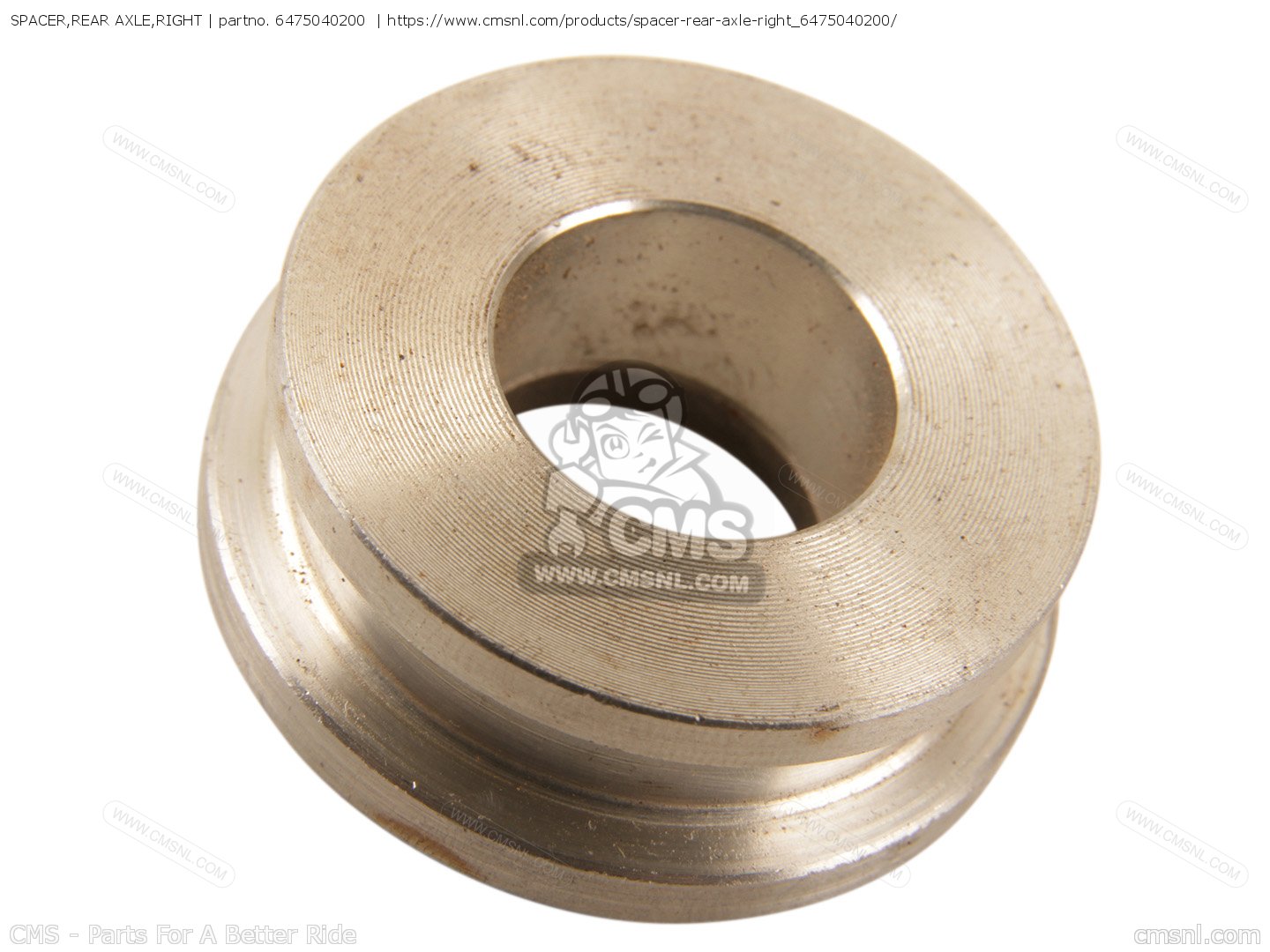 SPACER,REAR AXLE,RIGHT for RM125 1980 (T) USA (E03) order at CMSNL