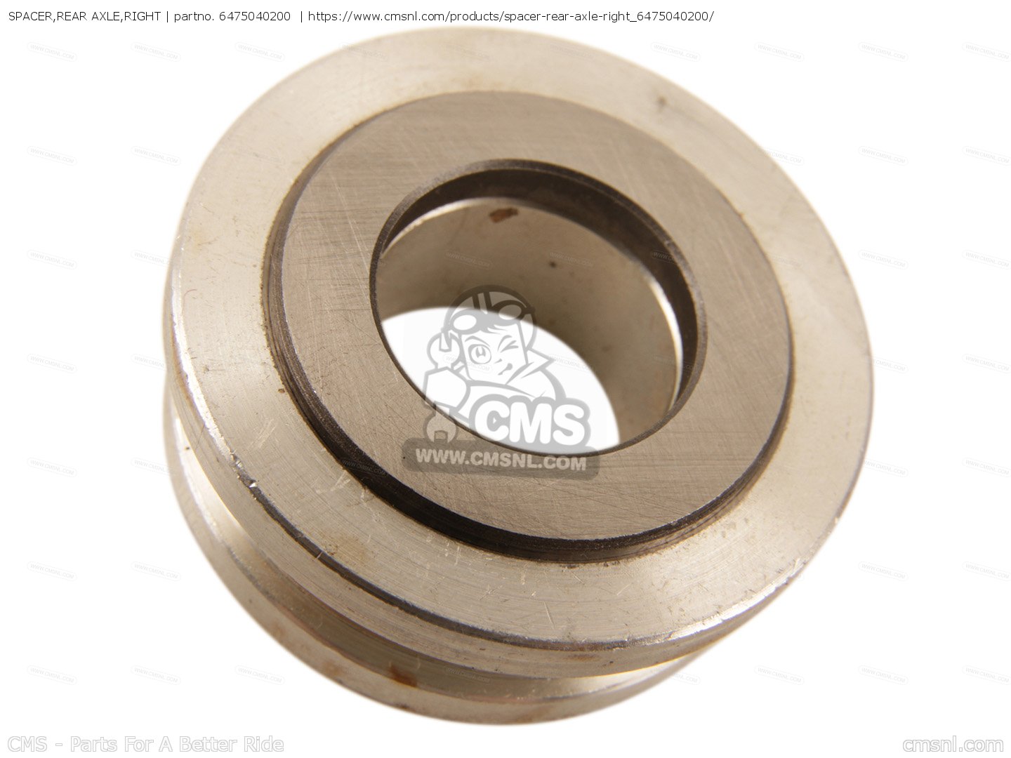 SPACER,REAR AXLE,RIGHT for RM125 1980 (T) USA (E03) order at CMSNL