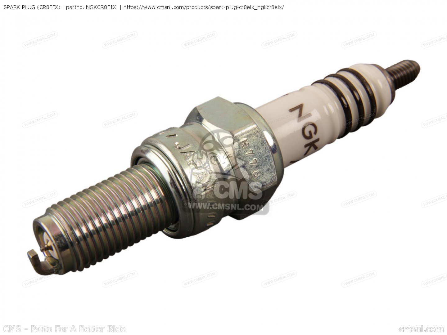 NGKCR8EIX: Spark Plug (cr8eix) Honda - buy the NGK-CR8EIX at CMSNL