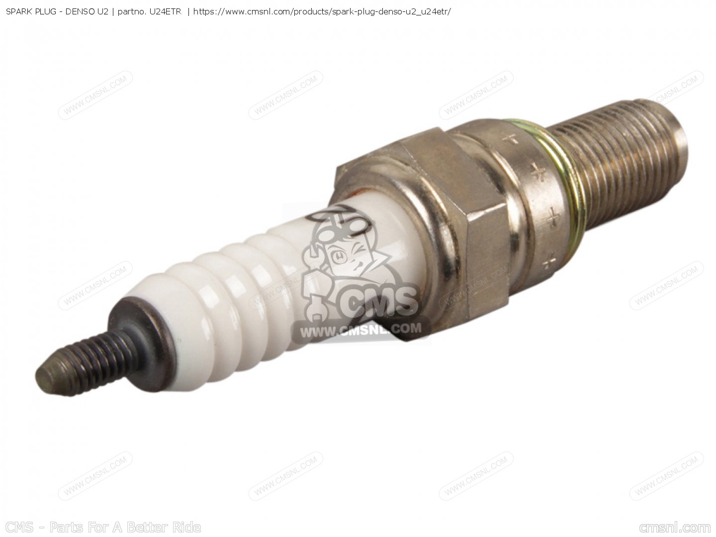 U24ETR: Spark Plug - Denso U2 Yamaha - buy the U24ETR at CMSNL