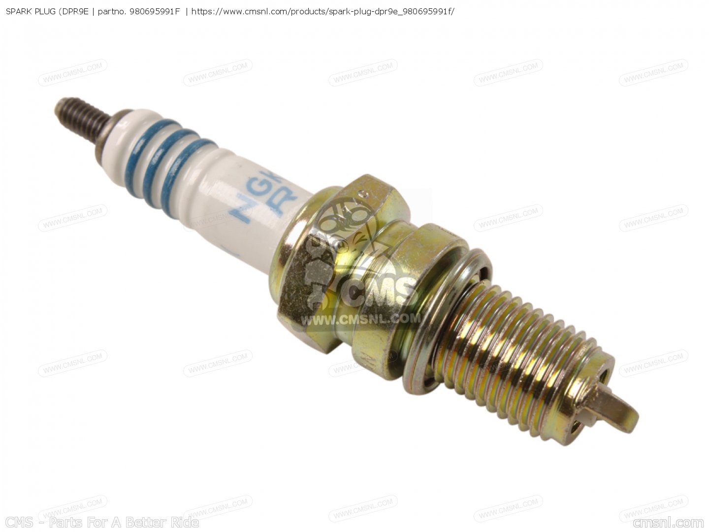 New Double Pack Of 2 NGK Spark Plugs DPR9EVX-9 Honda VTR1000F - Foto 2