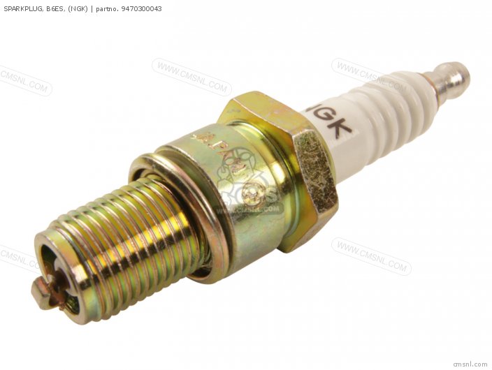 Yamaha SPARKPLUG, B6ES, (NGK) 9470300043