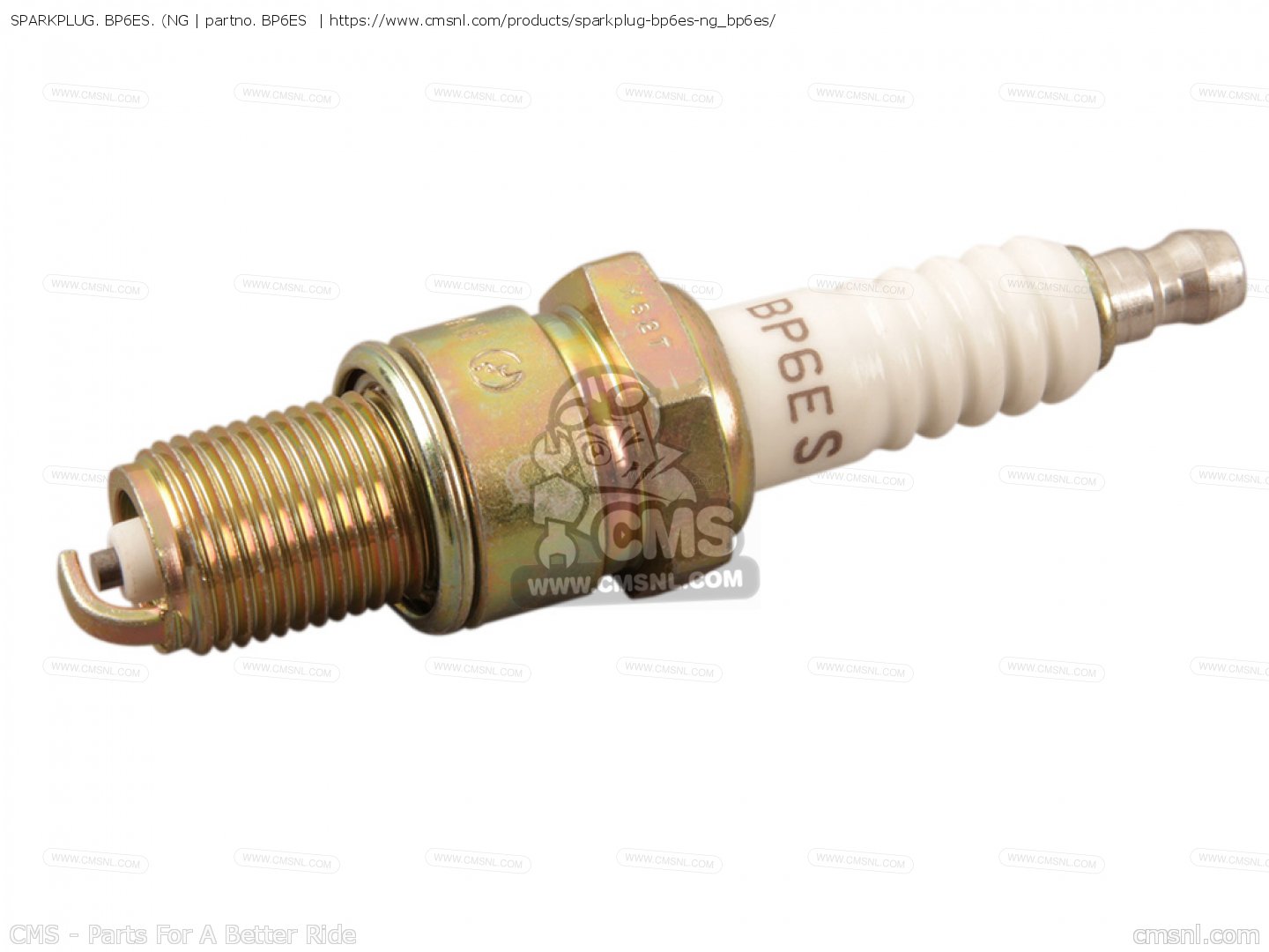 BP6ES: Sparkplug, Bp6es, (ngk) Yamaha - buy the BP6ES at CMSNL