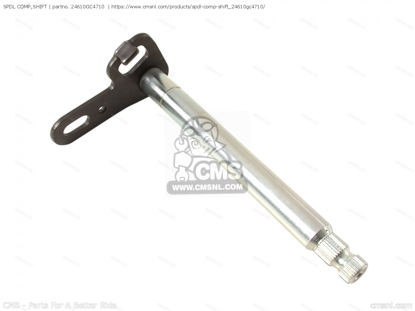 ホンダ(HONDA) スピンドルCOMP.,ギヤーシフト 部品番号：24610-MGP-D60