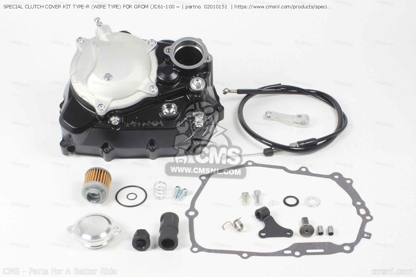 02010151 Special Clutch Cover Kit Typer (wire Type) For Grom (jc61