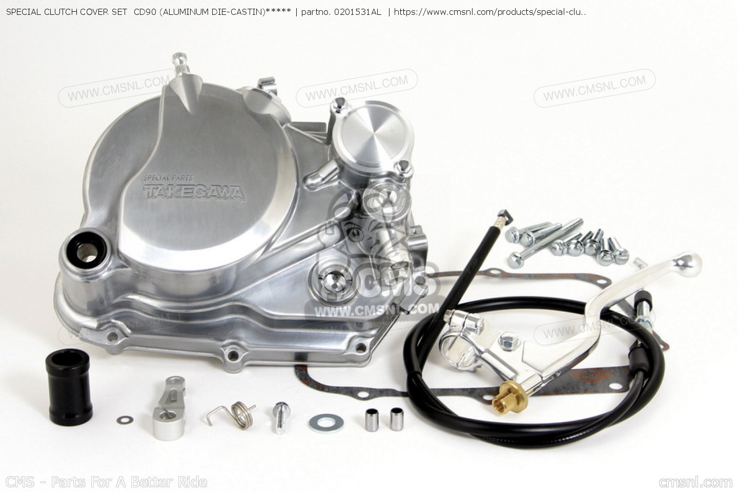 0201531AL Special Clutch Cover Set Cd90 (aluminum Diecastin