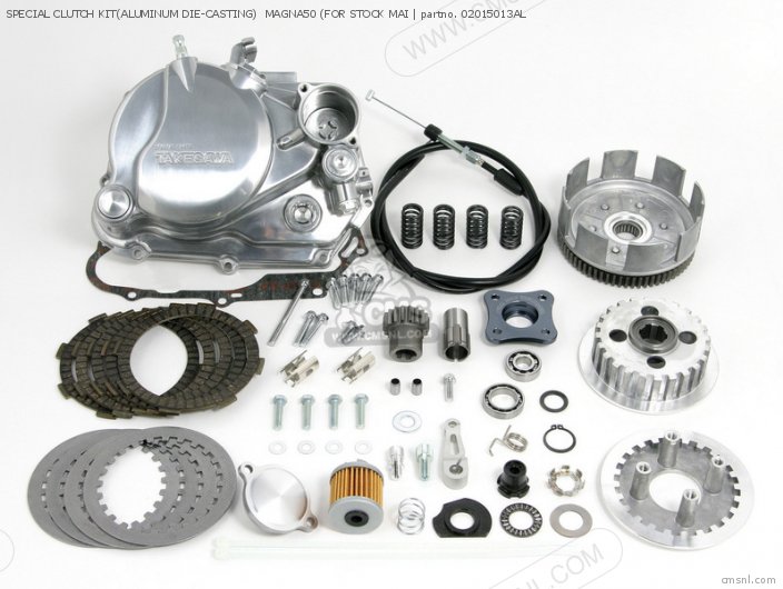 Takegawa SPECIAL CLUTCH KIT(ALUMINUM DIE-CASTING)  MAGNA50 (FOR STOCK MAI 02015013AL