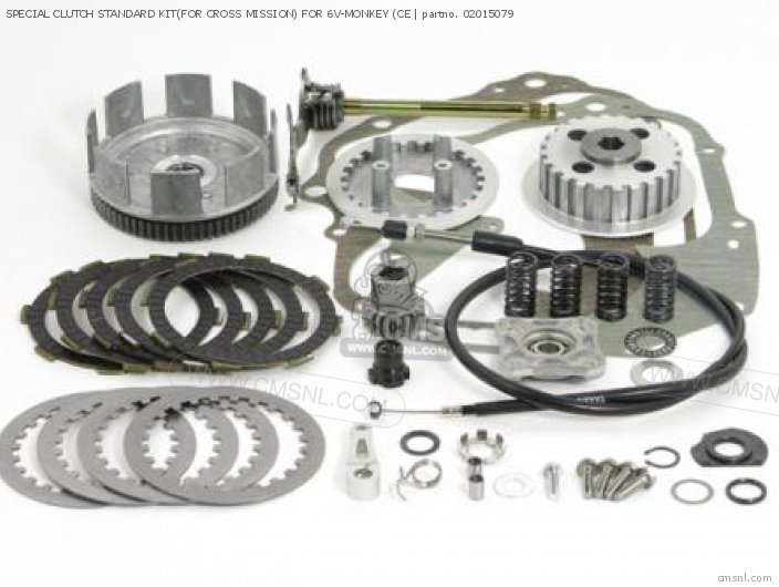 Takegawa SPECIAL CLUTCH STANDARD KIT(FOR CROSS MISSION) FOR 6V-MONKEY (CE 02015079