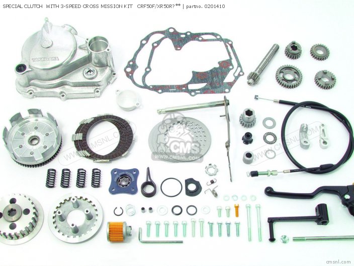 Takegawa SPECIAL CLUTCH  WITH 3-SPEED CROSS MISSION KIT   CRF50F/XR50R?** 0201410