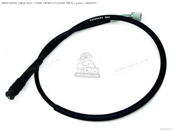 Takegawa SPEED METER CABLE ASSY. 770MM  METER KIT REPAIR PARTS 09010077