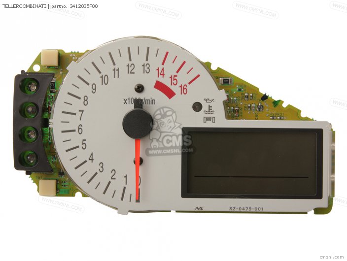 Suzuki SPEED TACHOMETER ASSY 3412035F00