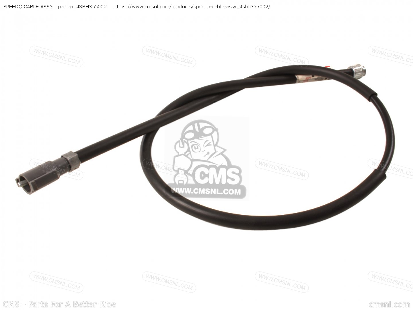 4SBH355002 Speedo Cable Assy Yamaha buy the 4SBH35500200 at CMSNL