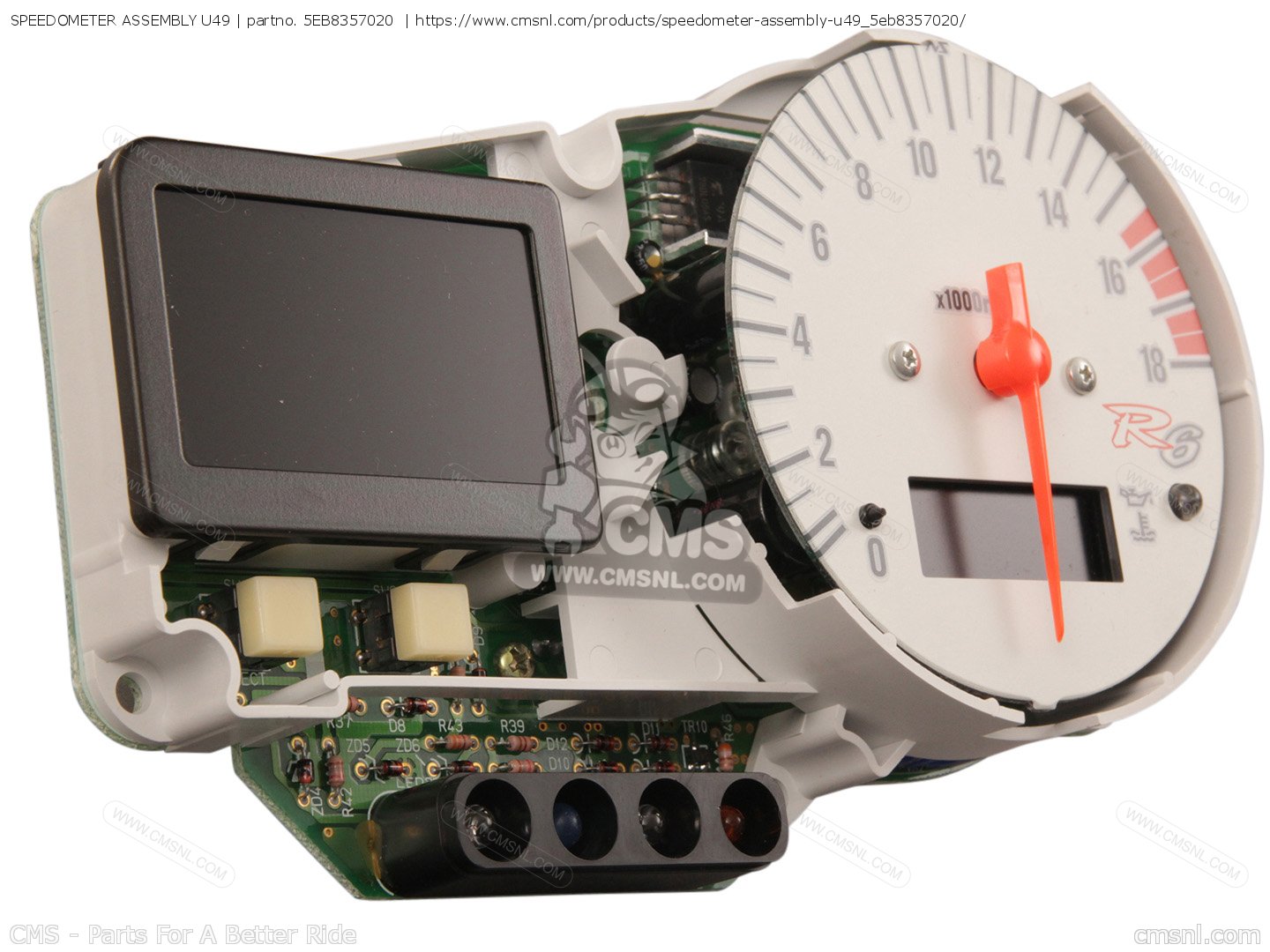 5EB8357020 Speedometer Assembly U49 Yamaha buy the 5EB8357020 at CMSNL