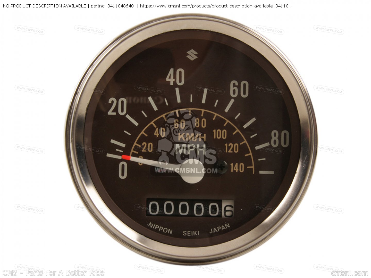3411048640 Speedometer Assembly Suzuki buy the 3411048640000 at CMSNL
