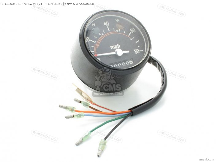 SPEEDOMETER ASSY, MPH, NIPPON SEIKI for Honda - order at CMSNL