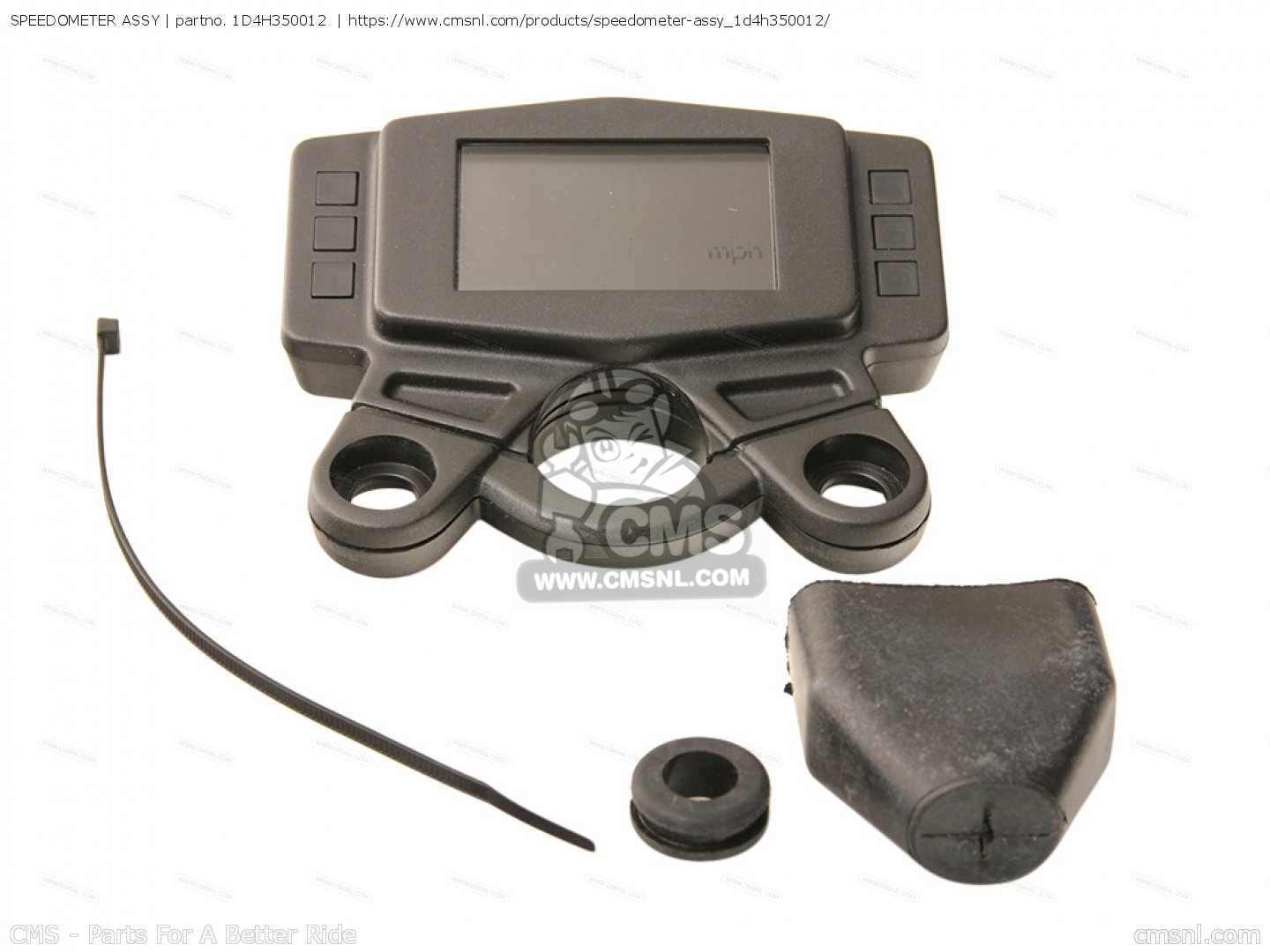 1D4H350012: SPEEDOMETER ASSY Yamaha - buy the 1D4-H3500-12