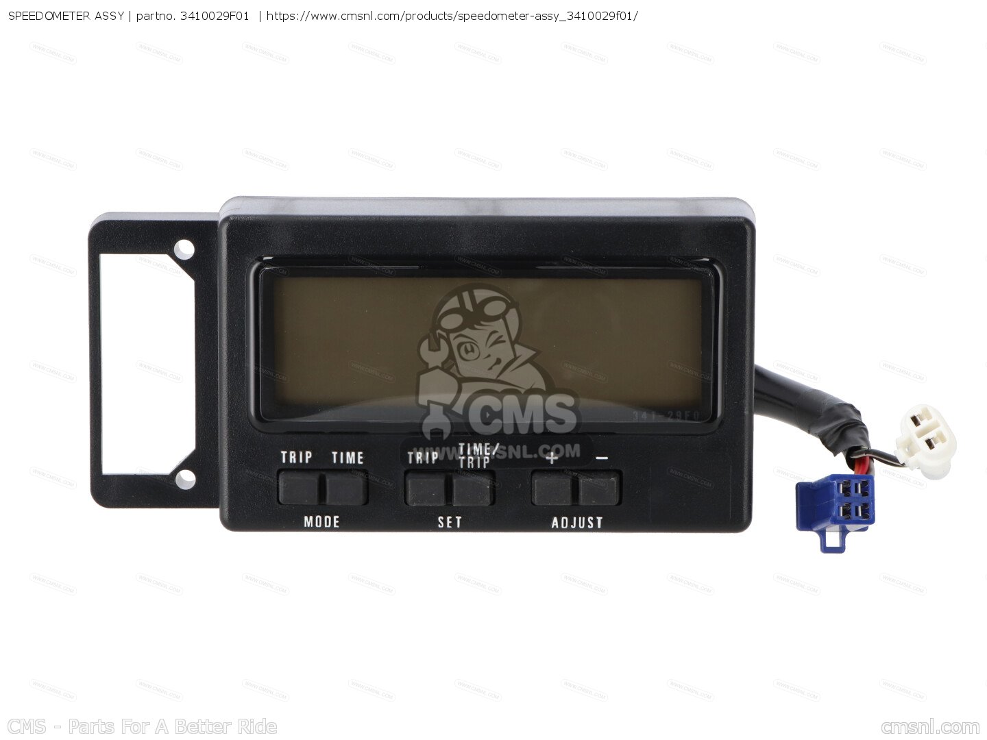 3410029F01: SPEEDOMETER ASSY Suzuki - buy the 34100-29F01 at