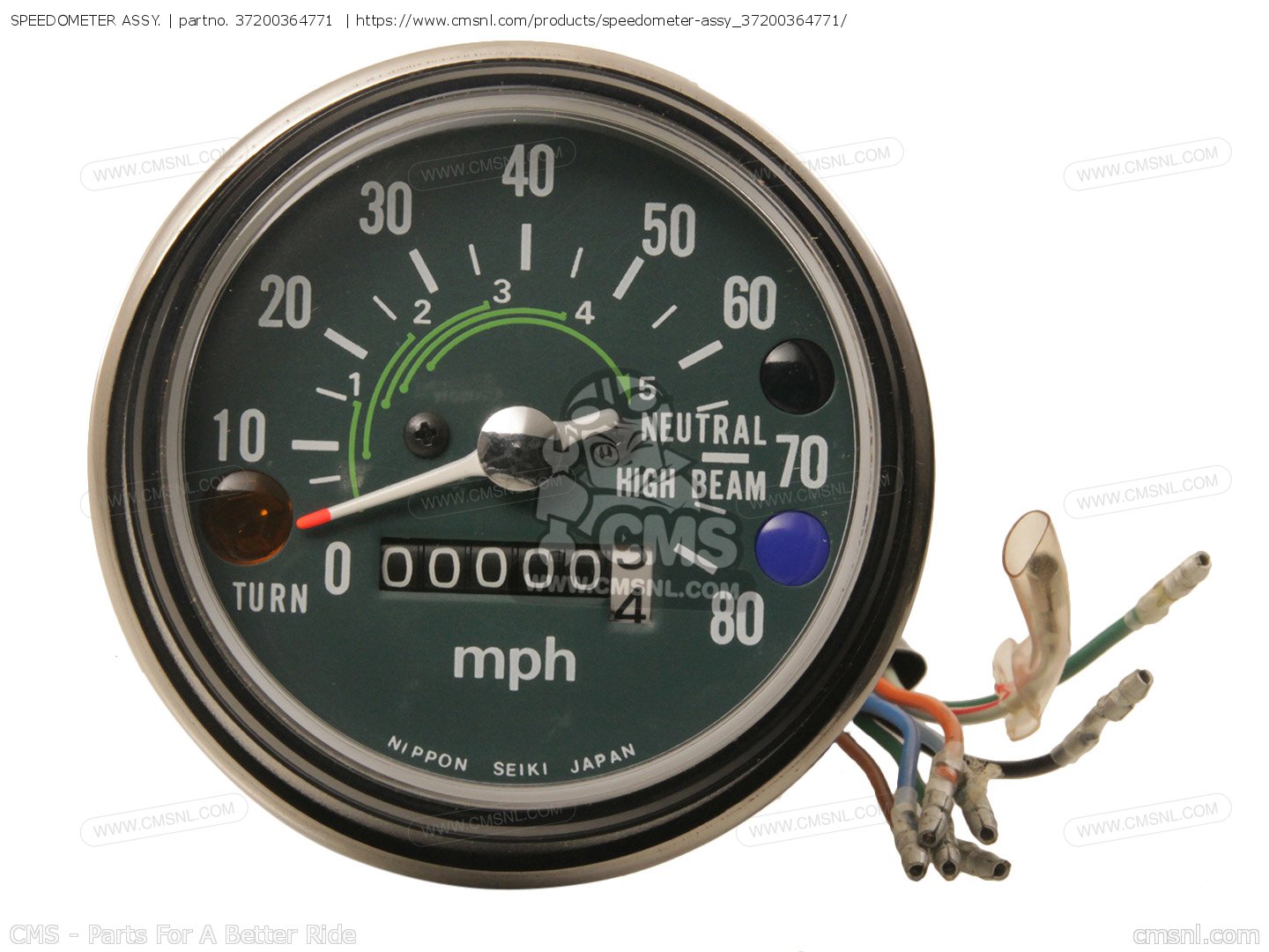 37200364771 Speedometer Assy. Honda buy the 37200364771 at CMSNL