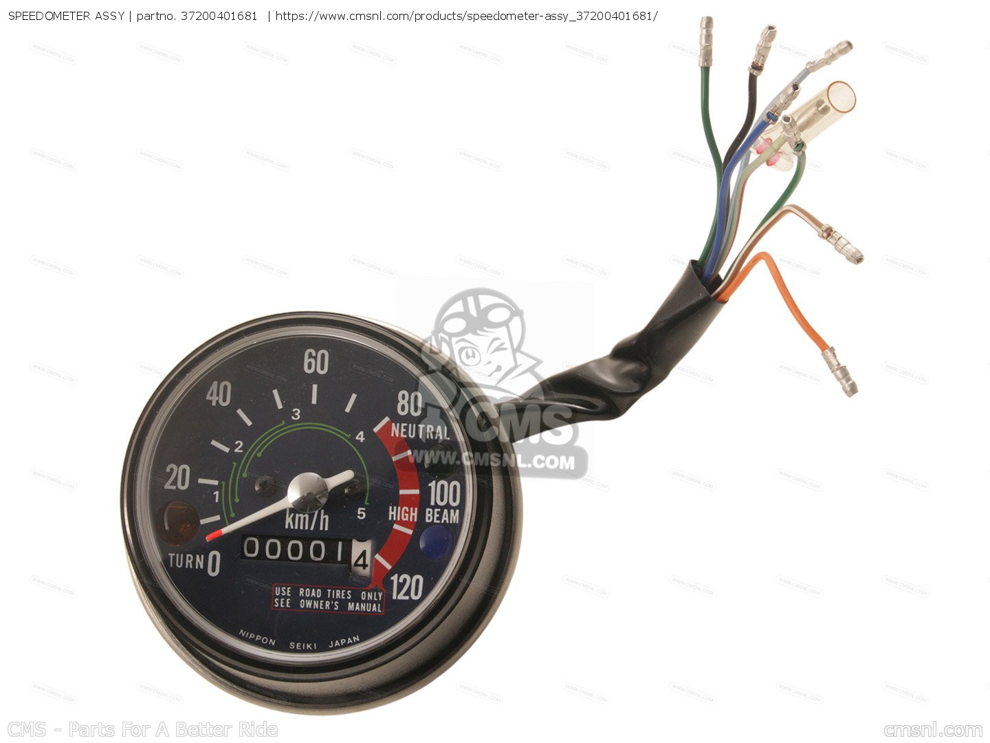 SPEEDOMETER ASSY for CT185 1982 (C) AUSTRALIA order at CMSNL