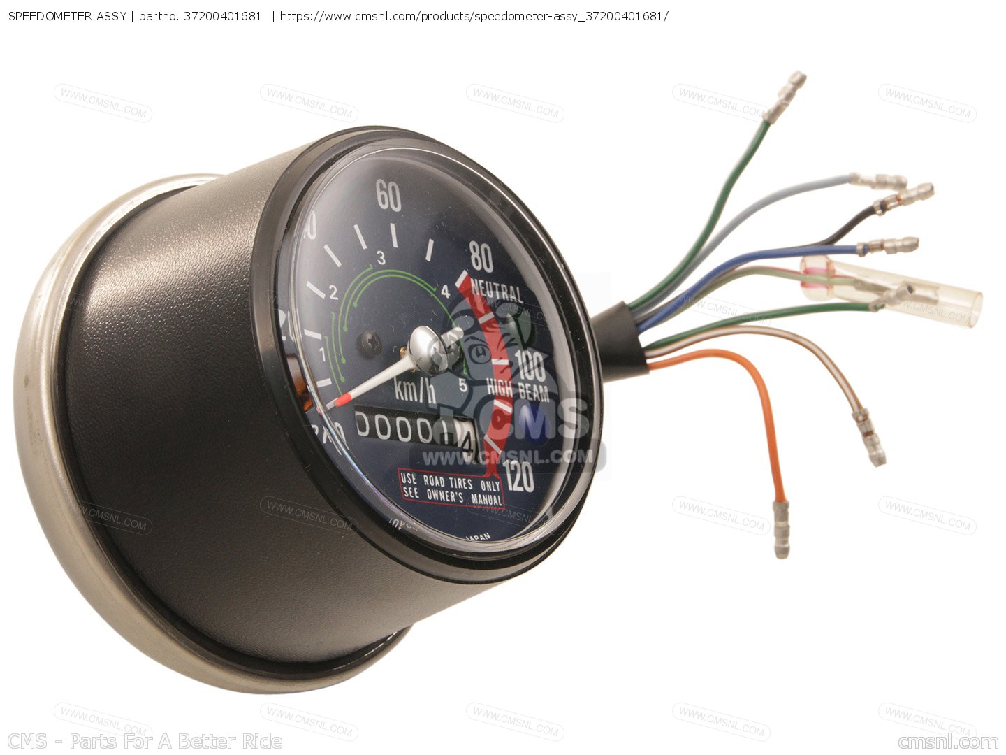 SPEEDOMETER ASSY for CT185 1982 (C) AUSTRALIA order at CMSNL