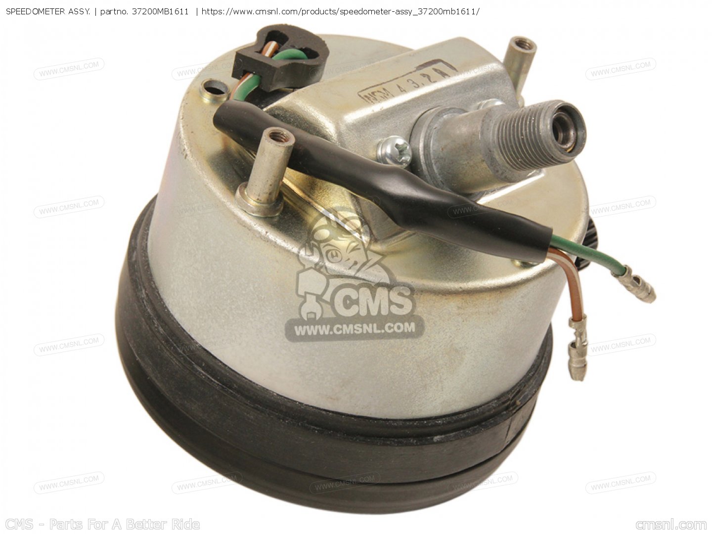 37200MB1611: Speedometer Assy. Honda - buy the 37200-MB1-611 at CMSNL