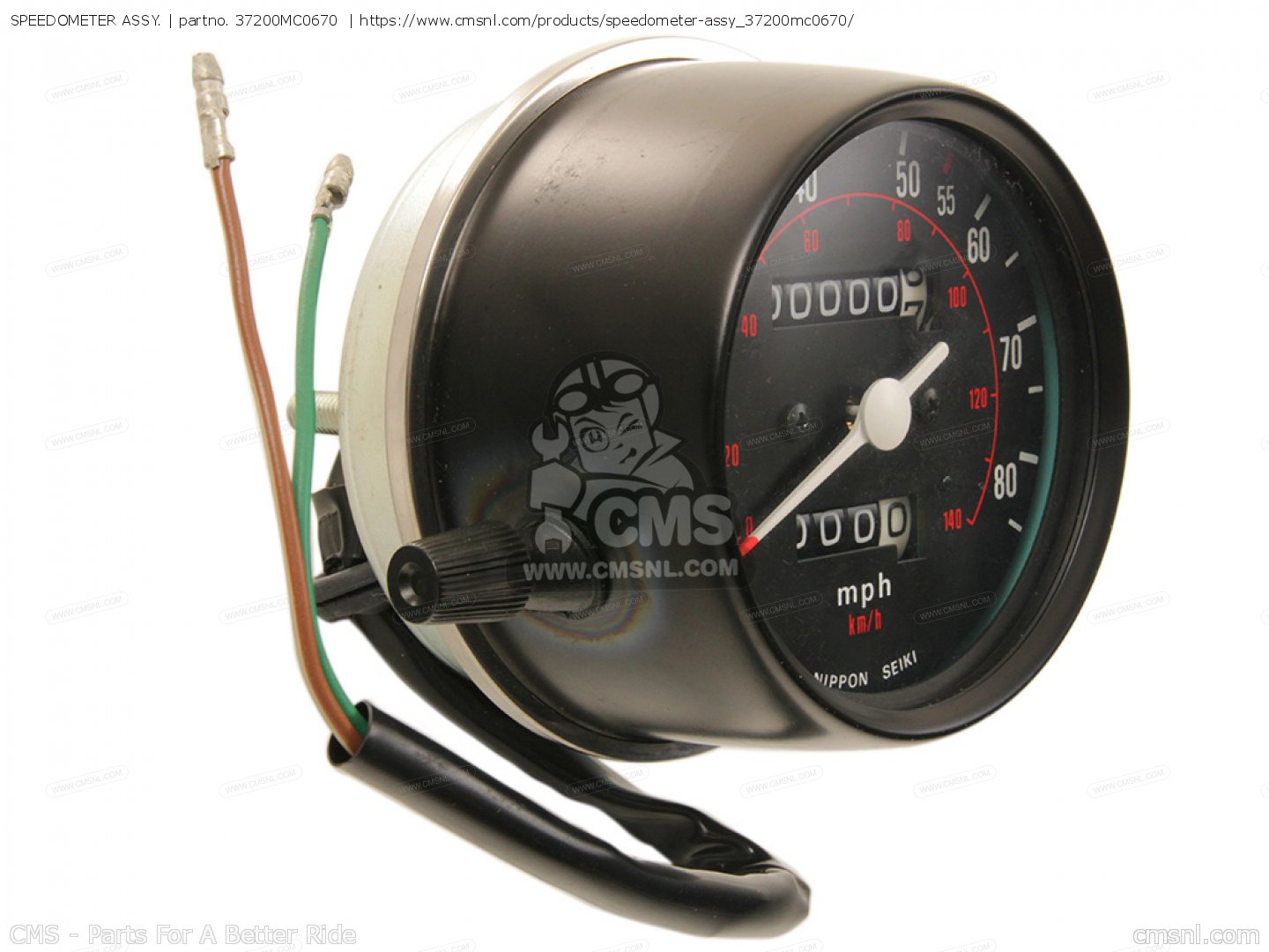 SPEEDOMETER ASSY. for CM450C 1982 (C) CUSTOM USA order at CMSNL