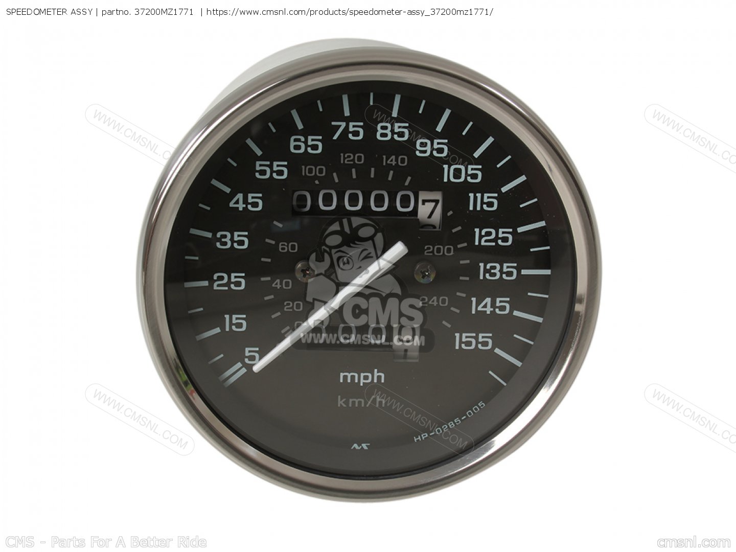 37200MZ1771 Speedometer Assy Honda buy the 37200MZ1771 at CMSNL