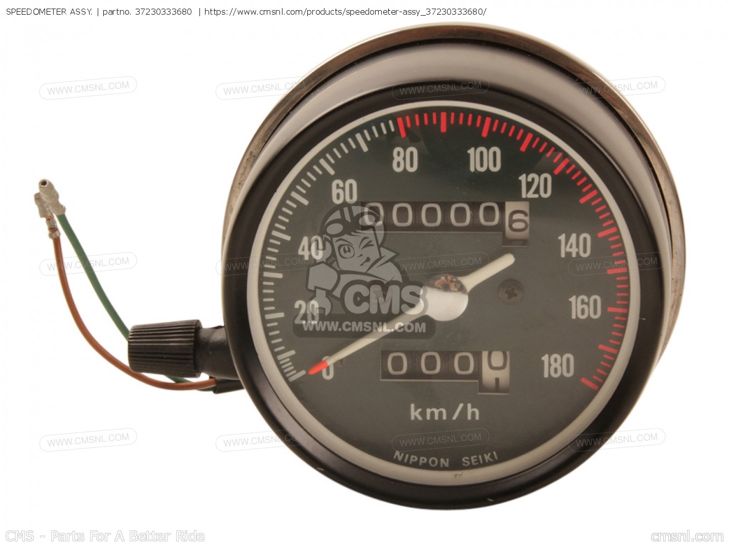 SPEEDOMETER ASSY. for CB350F FOUR EUROPEAN DIRECT SALES order at CMSNL