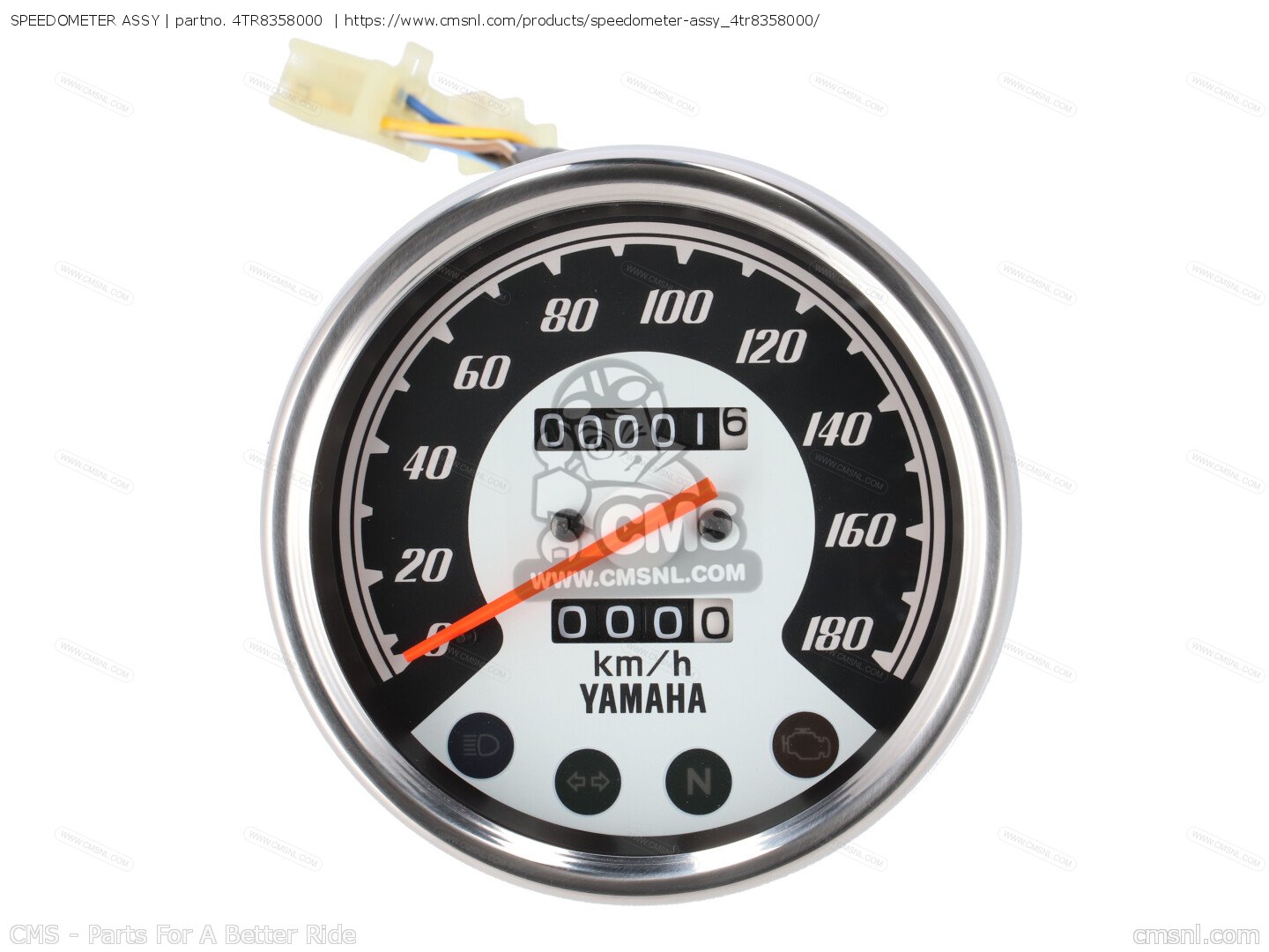 SPEEDOMETER ASSY for Yamaha - order at CMSNL