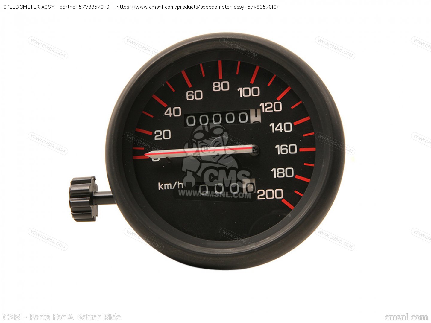 SPEEDOMETER ASSY for RD350LC 1992 4CE6 ENGLAND 224CE300S2 order at CMSNL