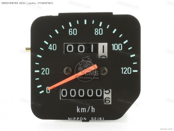 Honda SPEEDOMETER ASSY. 37200GF9621 Honda SPEEDOMETER ASSY. 37200GF9621