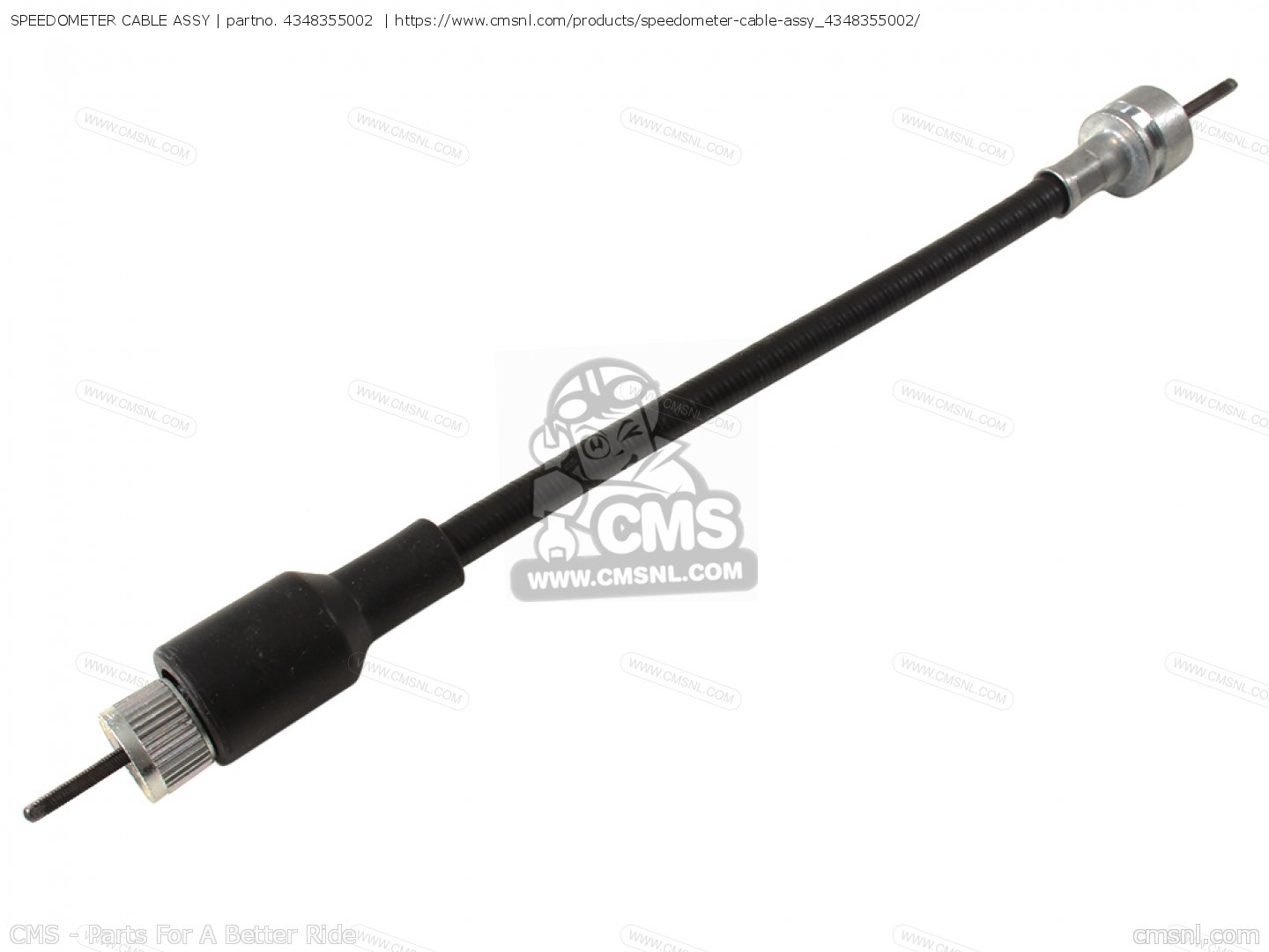 SPEEDOMETER CABLE ASSY for TY250 1974 USA order at CMSNL