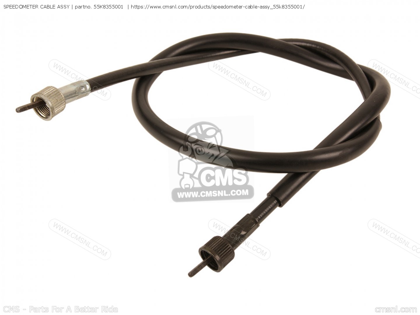 SPEEDOMETER CABLE ASSY for XS400 1977 USA order at CMSNL