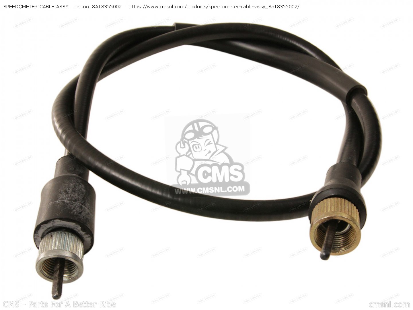 8A18355002 Speedometer Cable Assy Yamaha buy the 8A18355002 at CMSNL
