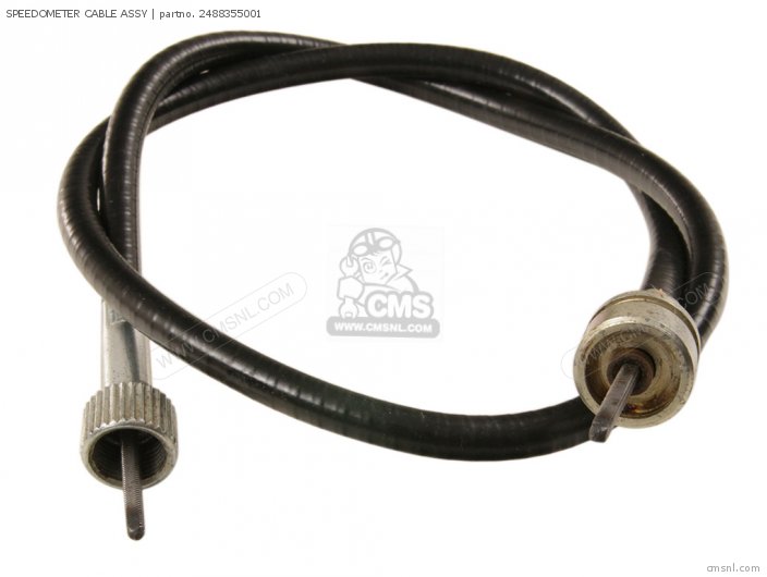 Yamaha SPEEDOMETER CABLE ASSY 2488355001