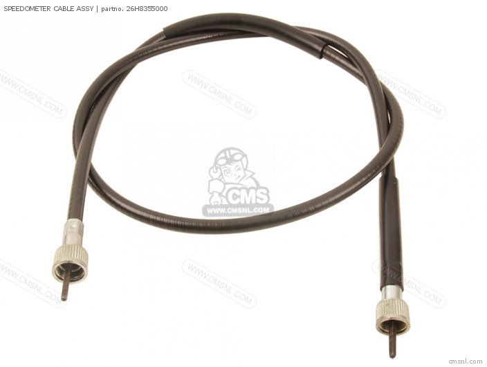 Yamaha SPEEDOMETER CABLE ASSY 26H8355000