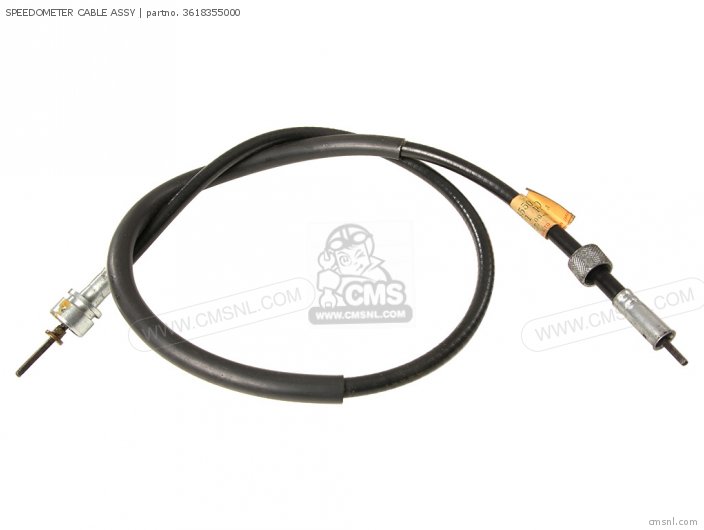 Yamaha SPEEDOMETER CABLE ASSY 3618355000