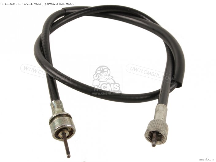 Yamaha SPEEDOMETER CABLE ASSY 3H68355000