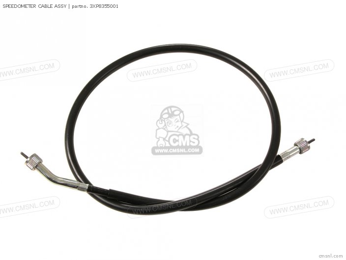 Yamaha SPEEDOMETER CABLE ASSY 3XP8355001